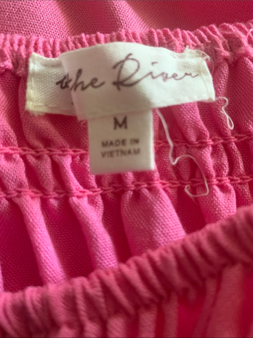 Ruffled Strap Pink Smocked Maxi Dress - Picture 9 of 9